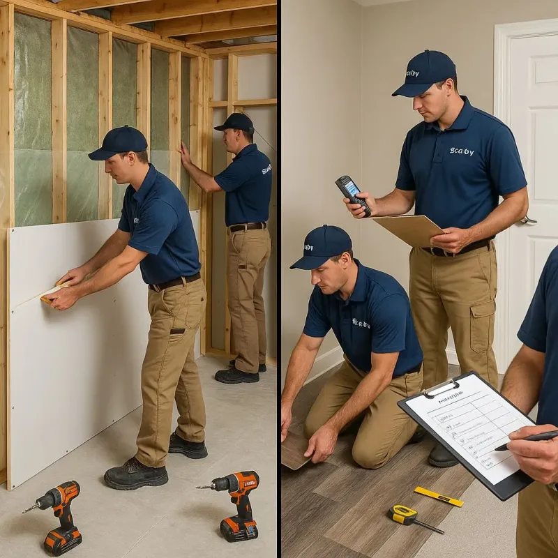 Repairs and Reconstruction process in Phillipsburg, NJ